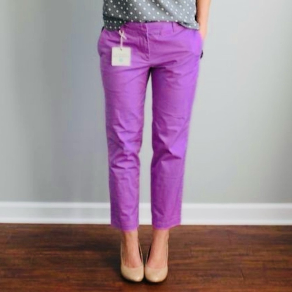 J.Crew Factory | Lilac Cropped Pants